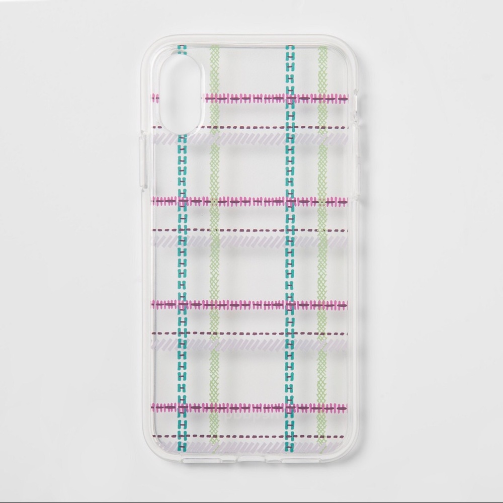 Heyday Apple iPhone X/XS Printed Case, Plaid